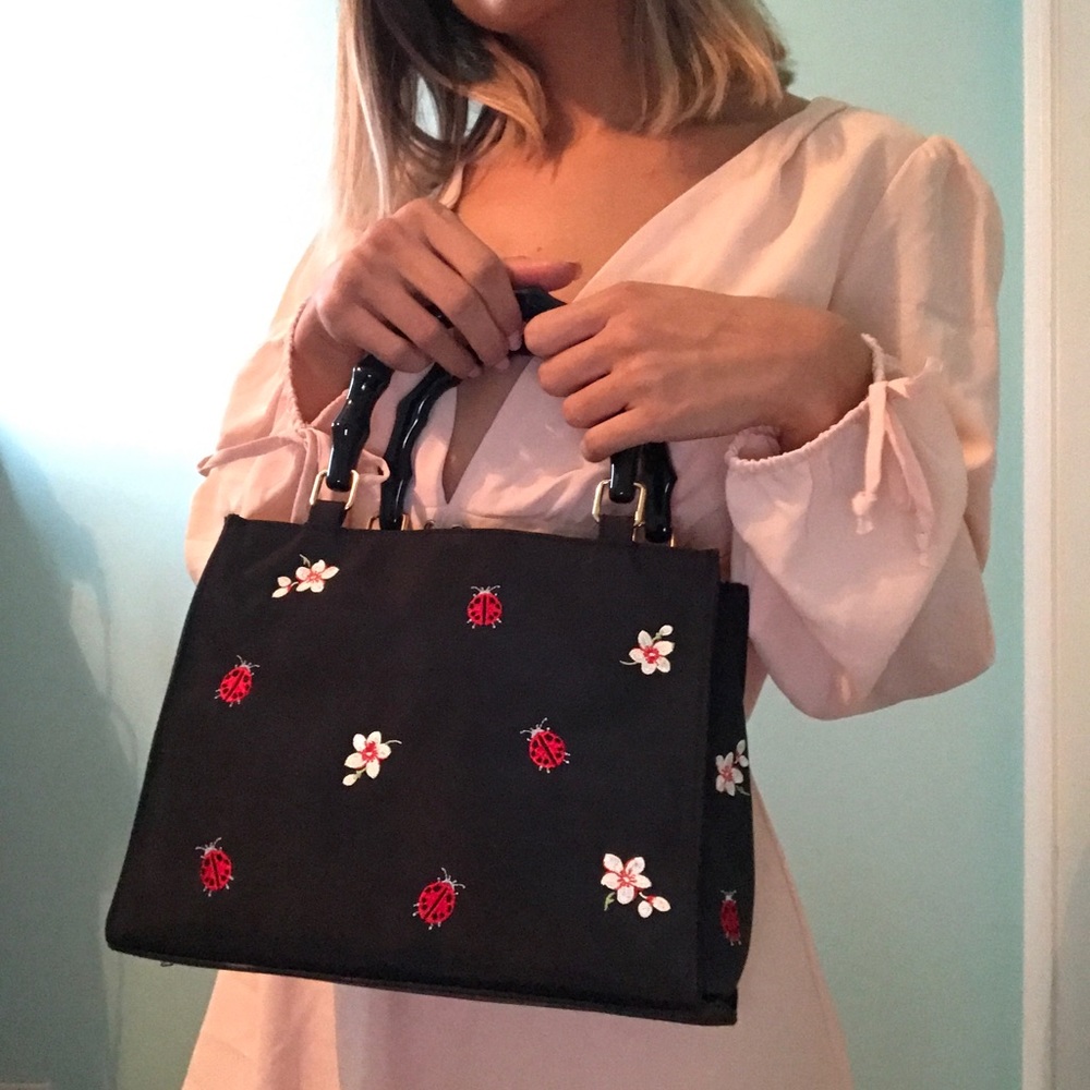 Super Cute Embroidered Purse